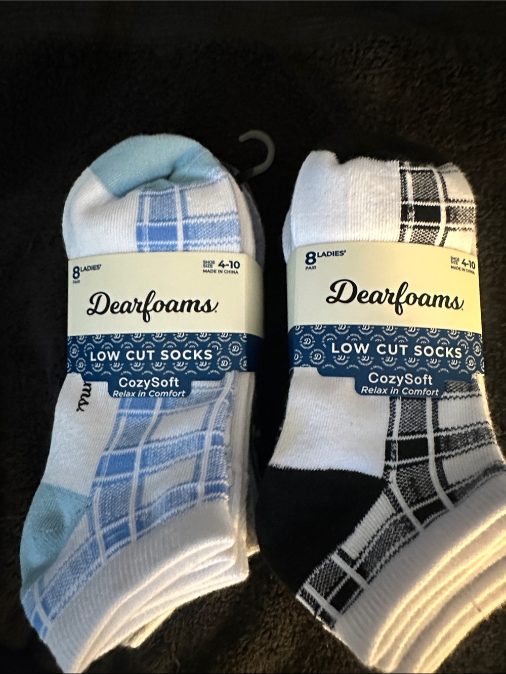 dearfoams Woman’s  Low Cut Socks NWT